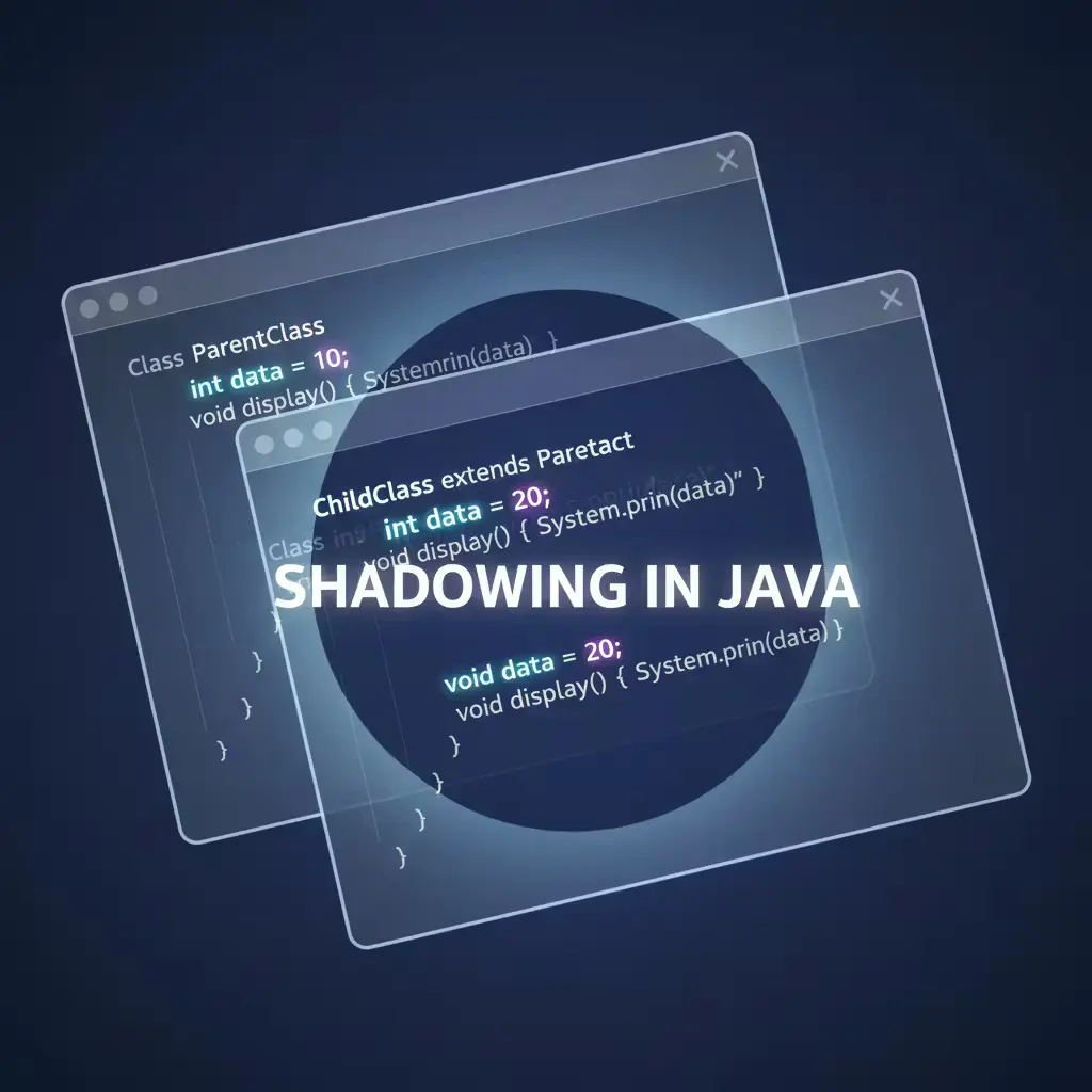 Shadowing in Java